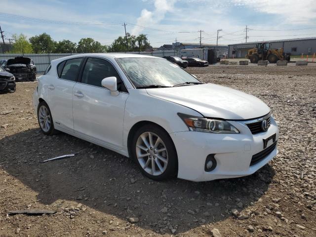  LEXUS CT 200 2012 White