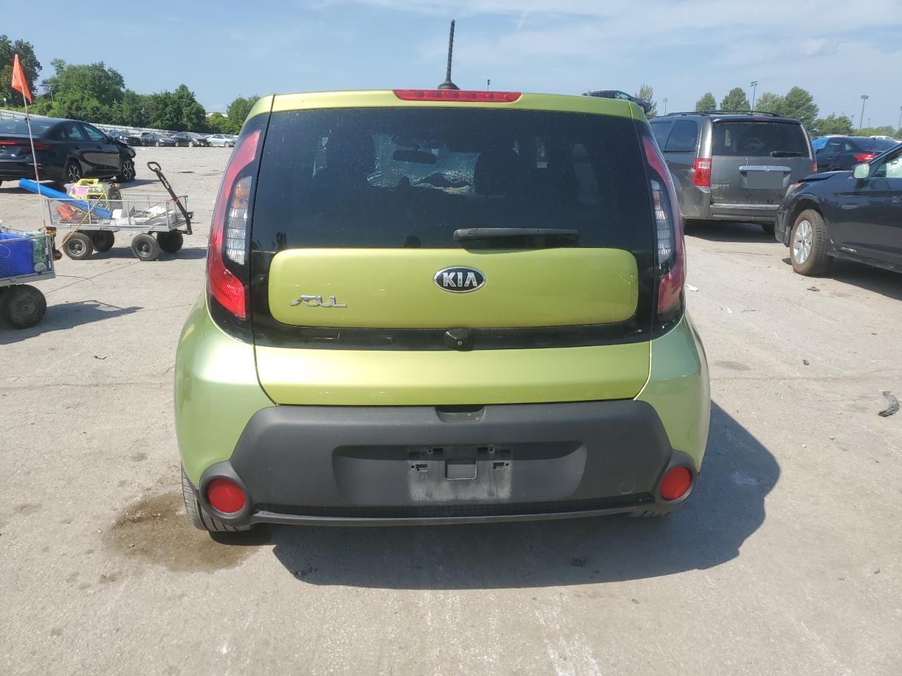 2015 Kia Soul + VIN: KNDJP3A50F7756827 Lot: 66364715