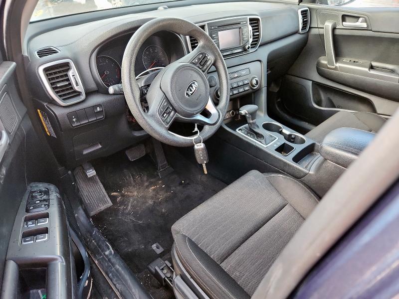  KIA SPORTAGE 2018 Синий