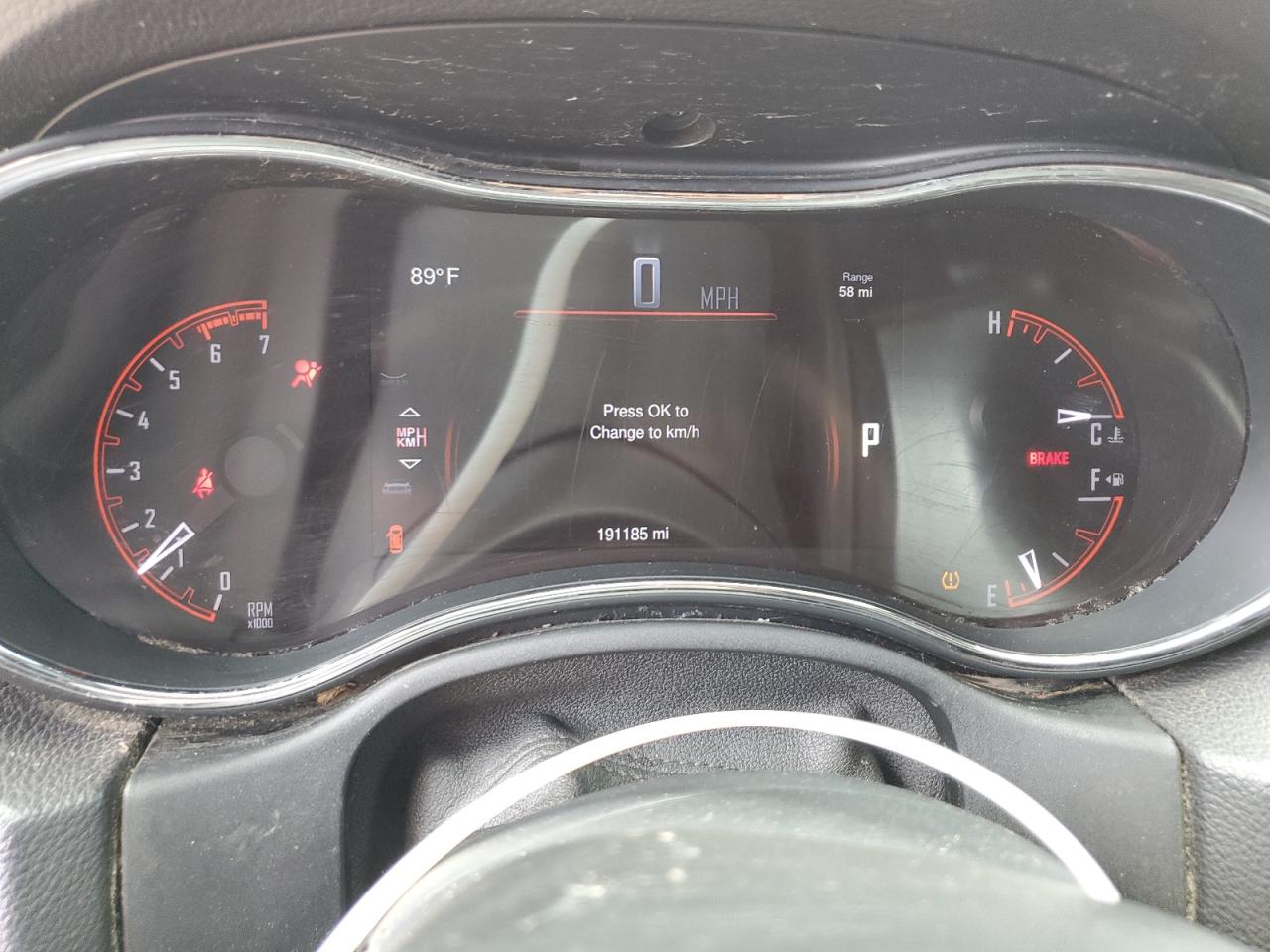 2014 Dodge Durango R/T VIN: 1C4SDHCT0EC344449 Lot: 65068825