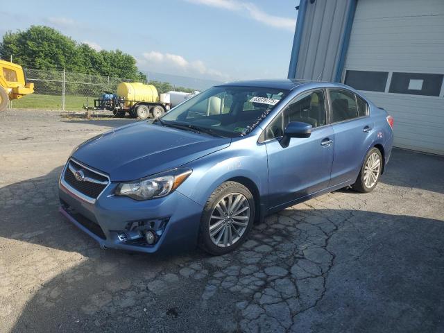  SUBARU IMPREZA 2015 Blue