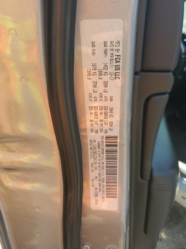 2018 Jeep Grand Cherokee Limited VIN: 1C4RJFBG2JC241124 Lot: 64478035