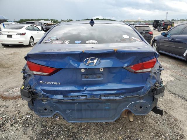  HYUNDAI ELANTRA 2018 Синий