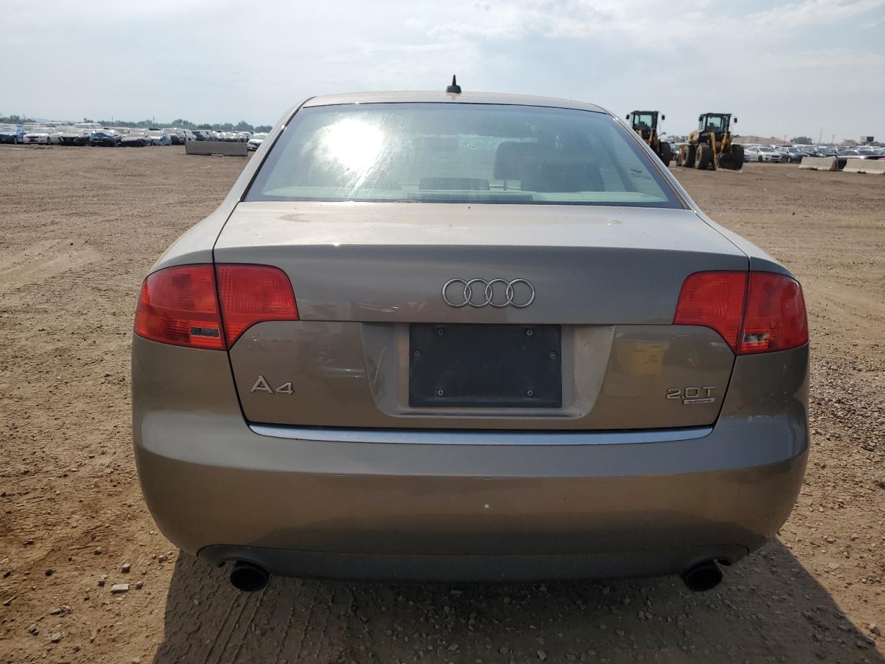 2007 Audi A4 2.0T Quattro VIN: WAUDF78E67A231589 Lot: 65358925