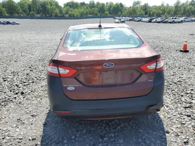 Sedans FORD FUSION 2016 Bordowy