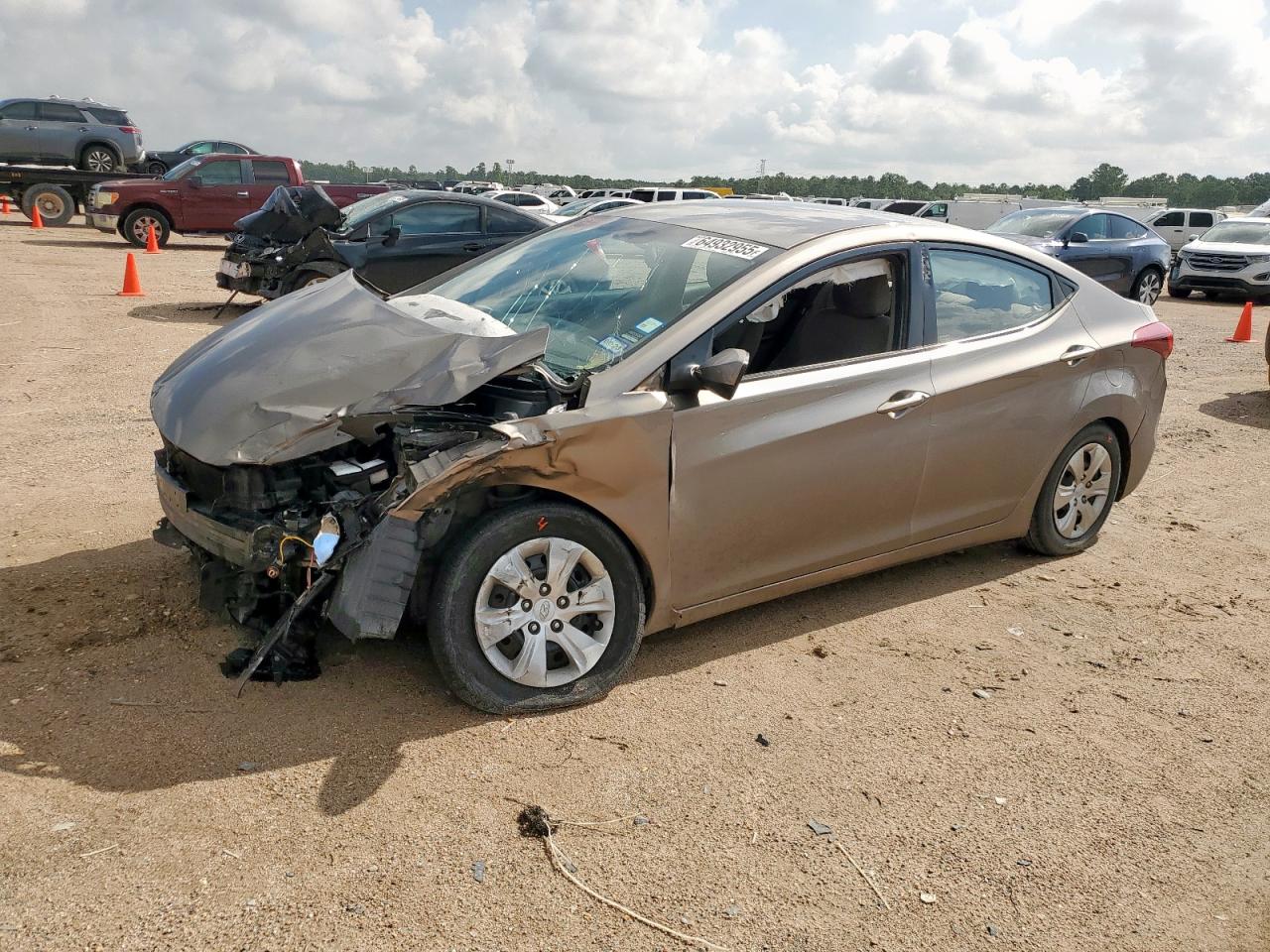 2016 Hyundai Elantra Se VIN: 5NPDH4AE3GH705657 Lot: 64932955