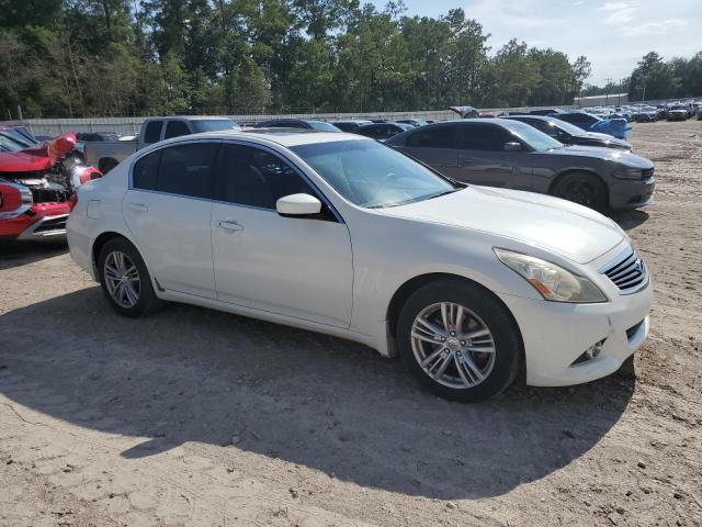  INFINITI G37 2012 White