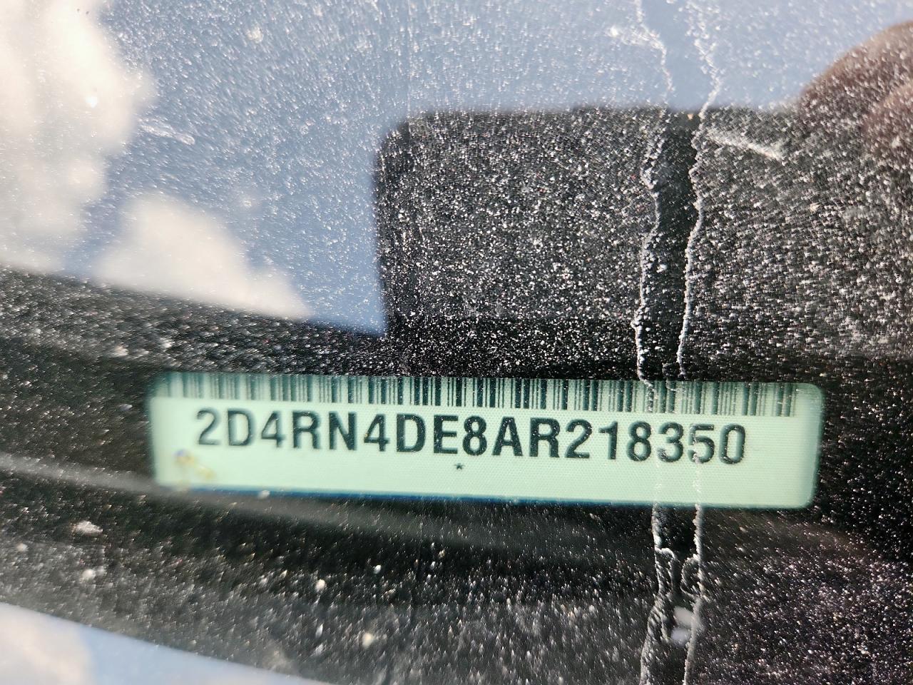 2010 Dodge Grand Caravan Se VIN: 2D4RN4DE8AR218350 Lot: 64327375