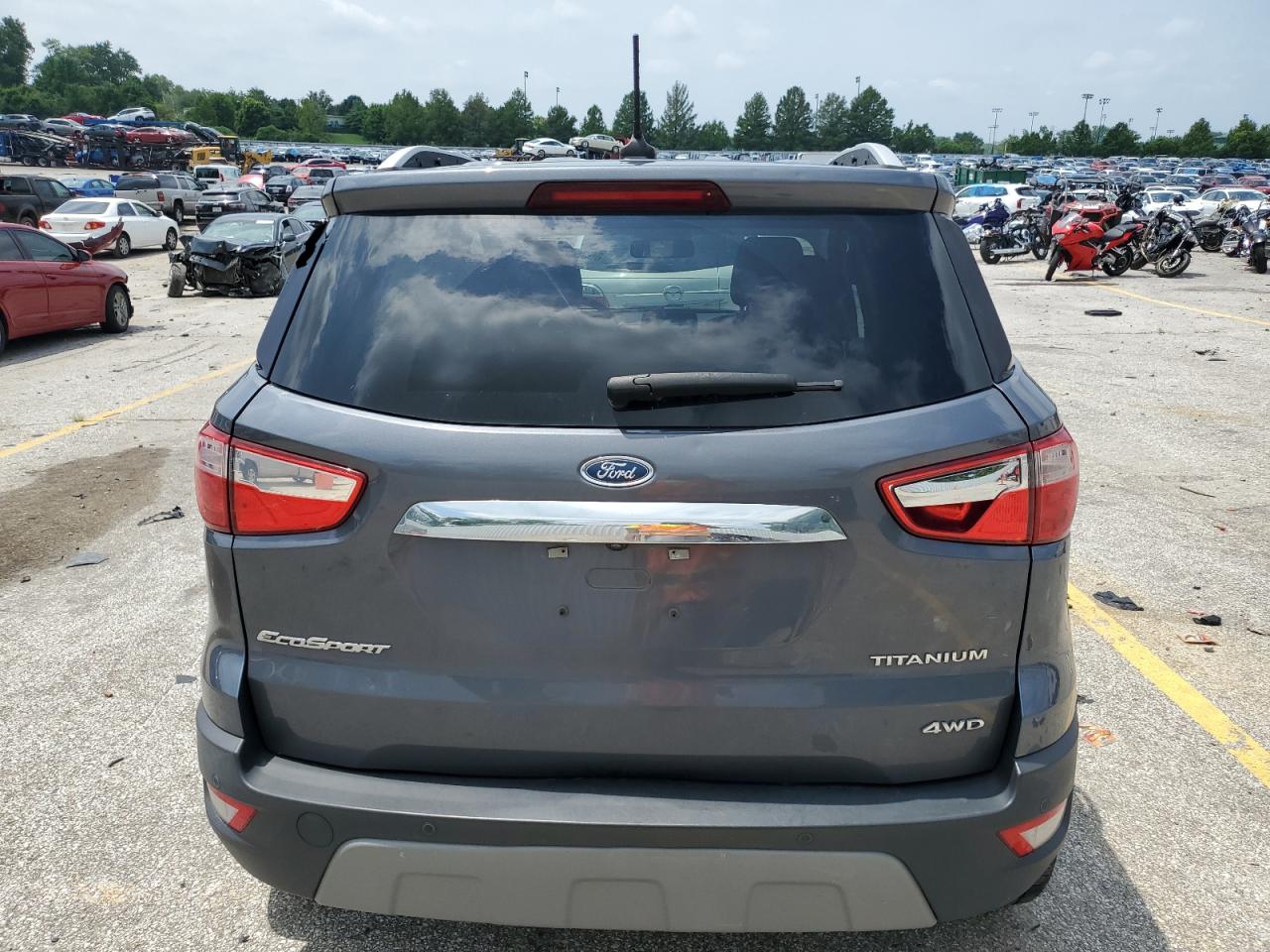 2019 Ford Ecosport Titanium VIN: MAJ6S3KL3KC272627 Lot: 65363785