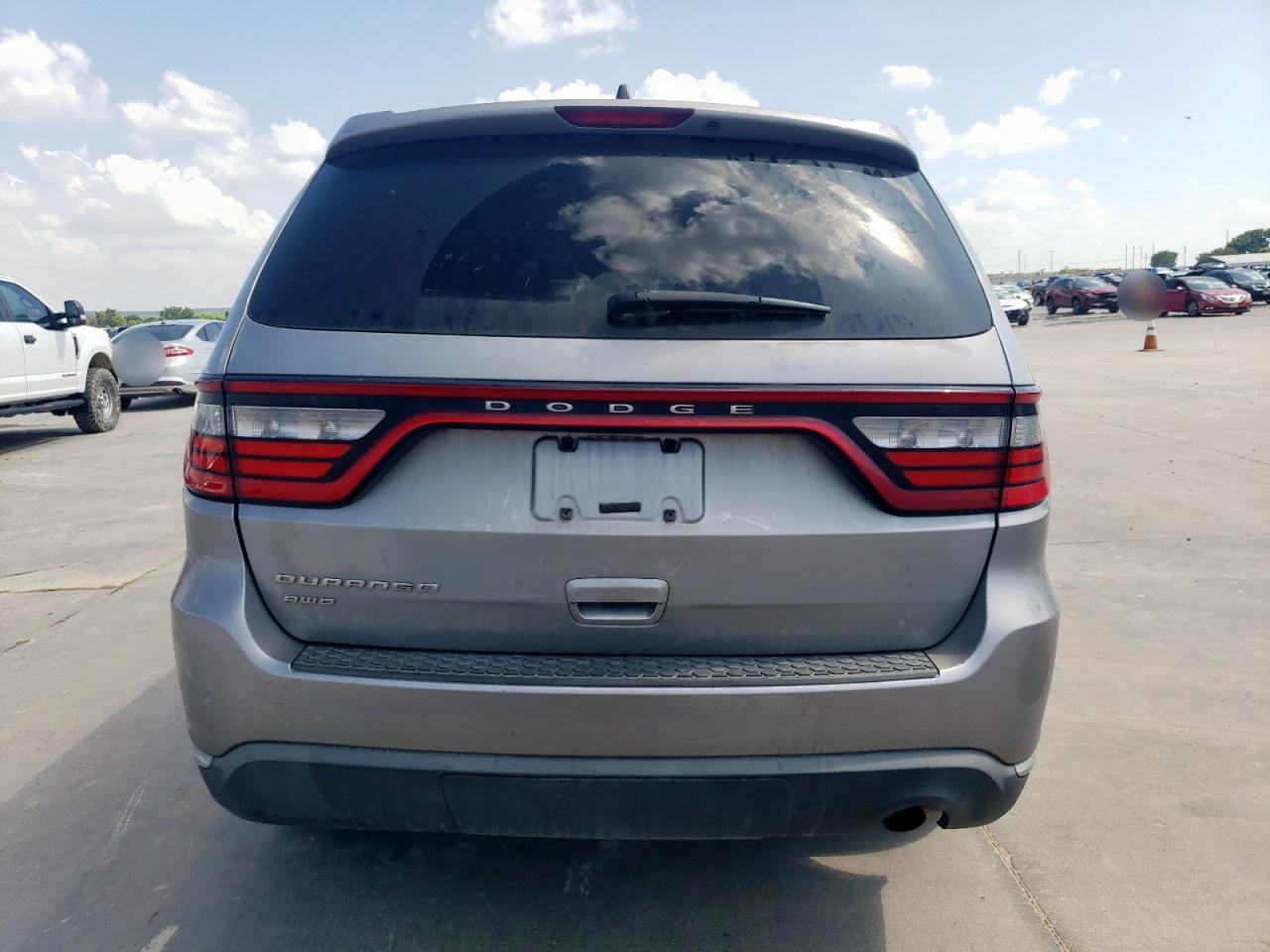 2016 Dodge Durango Sxt VIN: 1C4RDJAG9GC455709 Lot: 65293645
