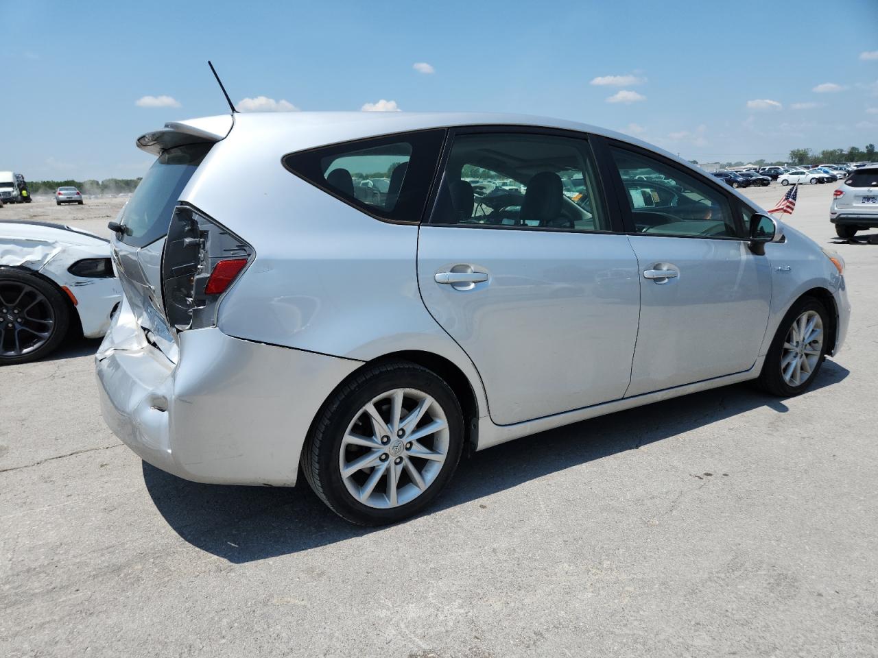 2012 Toyota Prius V VIN: JTDZN3EU1C3021187 Lot: 66398665