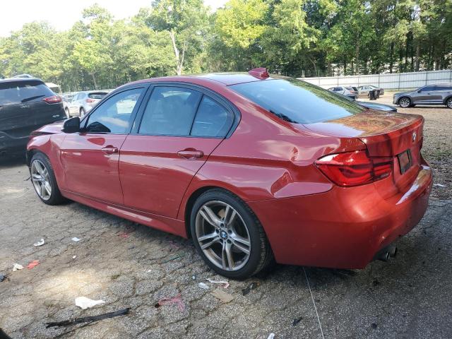  BMW 3 SERIES 2018 Czerwony