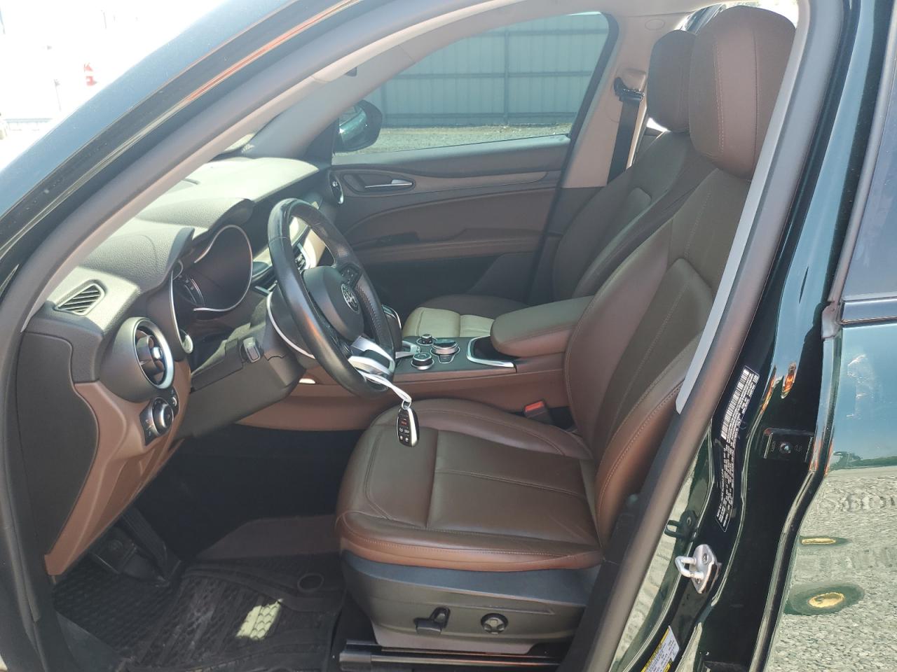 2021 Alfa Romeo Stelvio Ti VIN: ZASPAKBN9M7D19675 Lot: 65989325