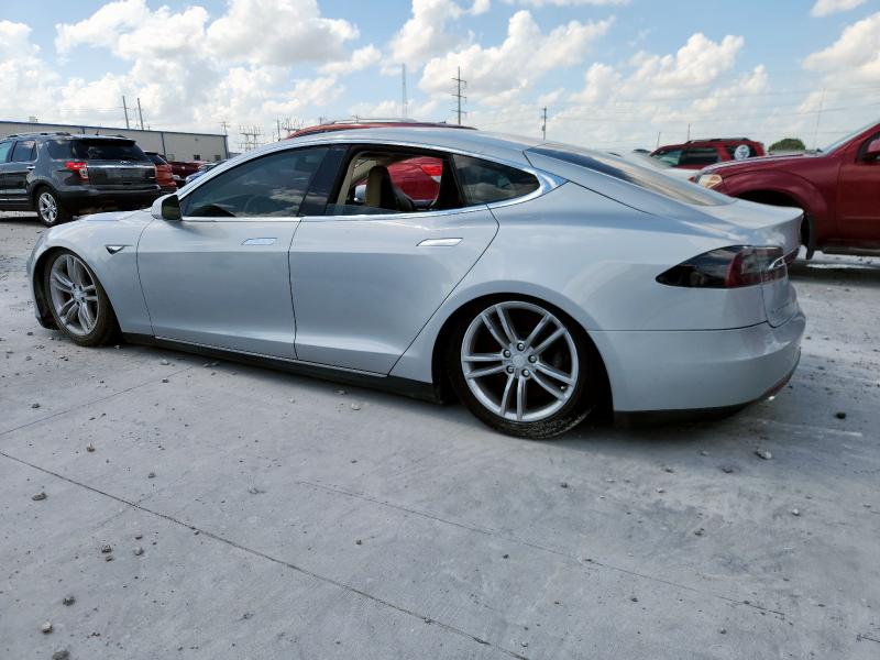 Hatchbacks TESLA MODEL S 2013 Silver