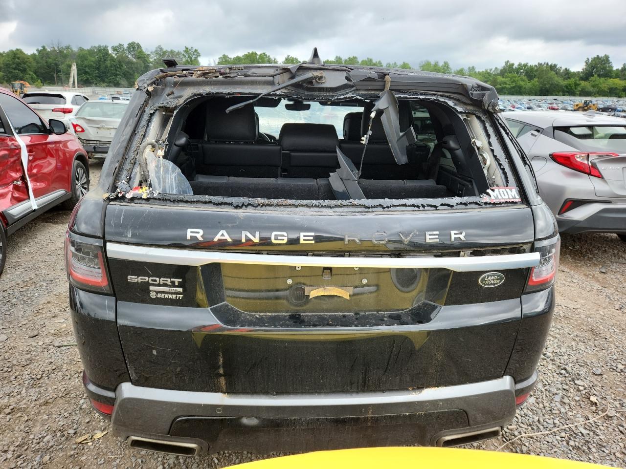 2019 Land Rover Range Rover Sport Hse VIN: SALWR2RV9KA845302 Lot: 64290465