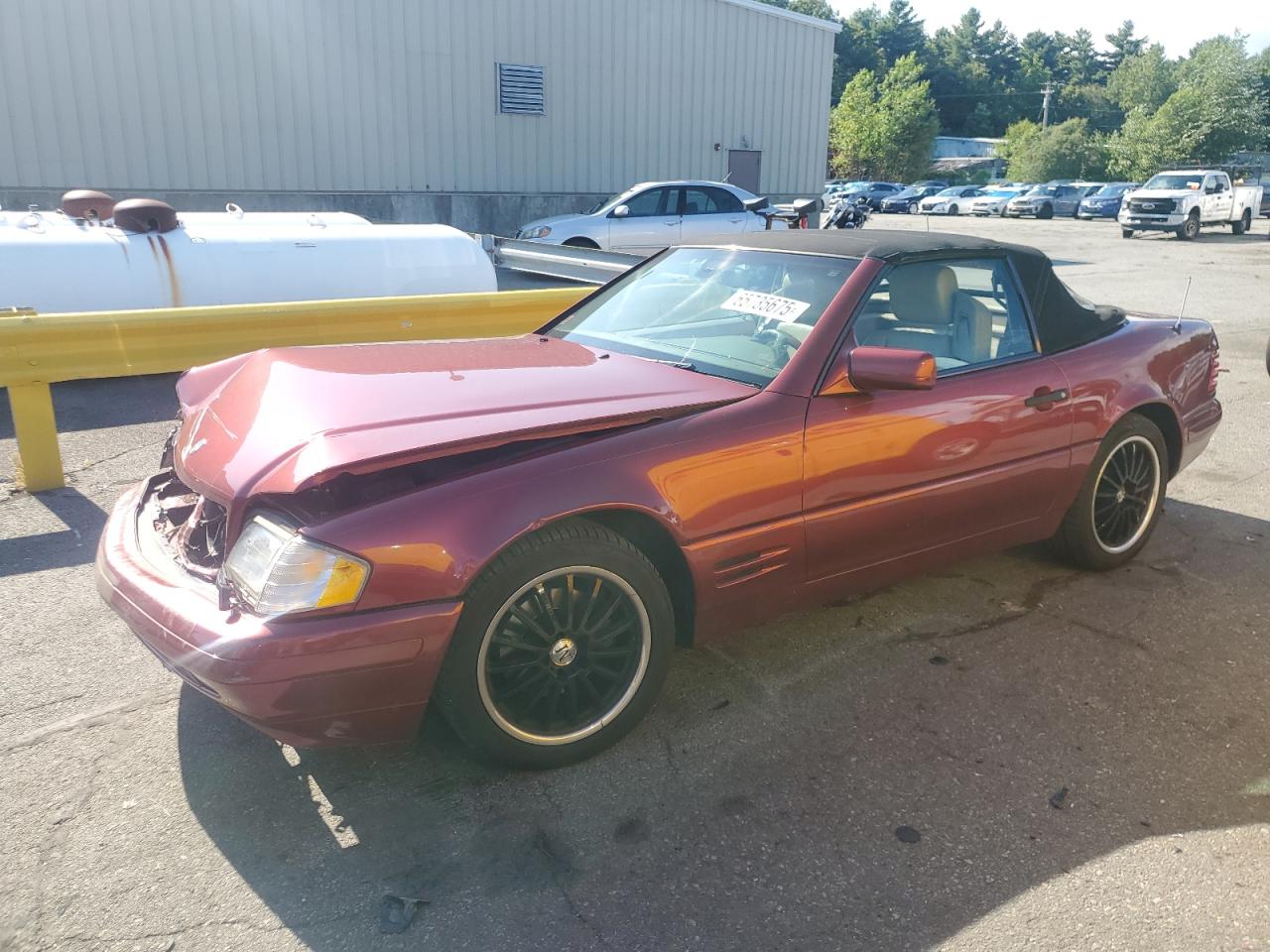 1997 Mercedes-Benz Sl 500 VIN: WDBFA67F9VF154908 Lot: 65735675