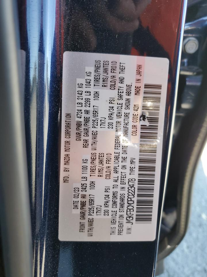 2023 Mazda Cx-5 Preferred VIN: JM3KFBCM0P0223478 Lot: 65453585