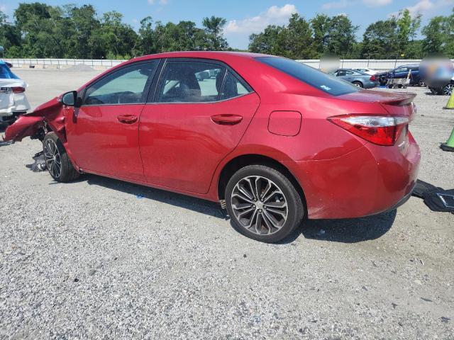 Sedans TOYOTA COROLLA 2015 Red