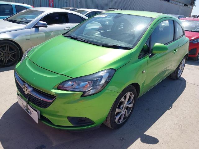 2015 VAUXHALL CORSA EXCI for sale at Copart PETERLEE