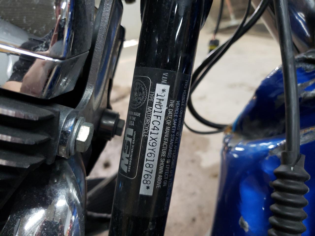 2009 Harley-Davidson Flhtcu VIN: 1HD1FC41X9Y618768 Lot: 64849665