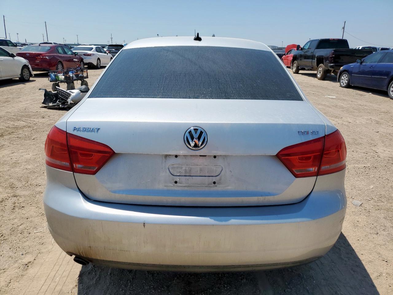 2014 Volkswagen Passat Se VIN: 1VWBT7A37EC117904 Lot: 64893305
