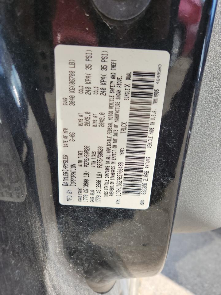 2006 Dodge Ram 1500 St VIN: 1D7HU18276S700488 Lot: 62258145