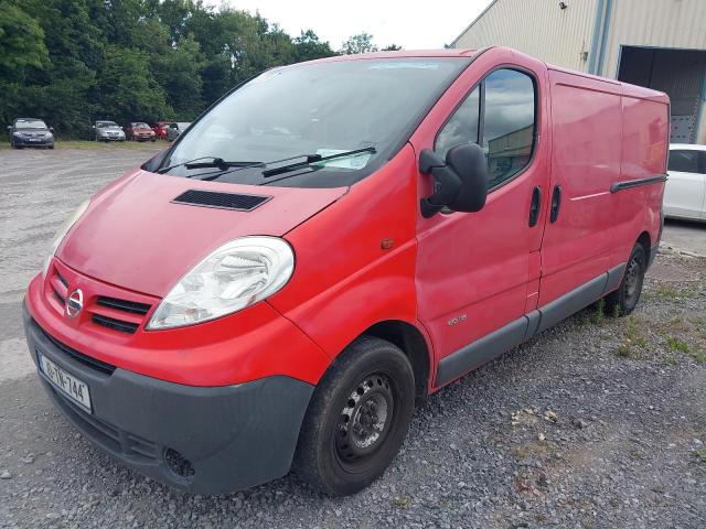 2010 NISSAN PRIMASTAR for sale at Copart CASTLEDERMOT - IRELAND