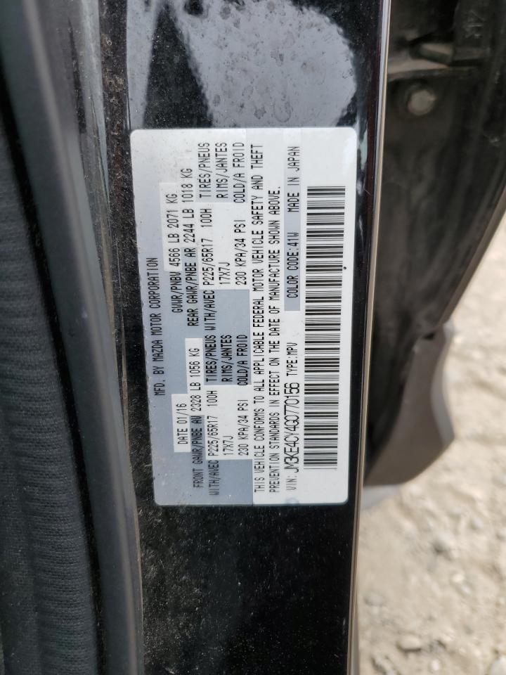 2016 Mazda Cx-5 Touring VIN: JM3KE4CY4G0770156 Lot: 65146995