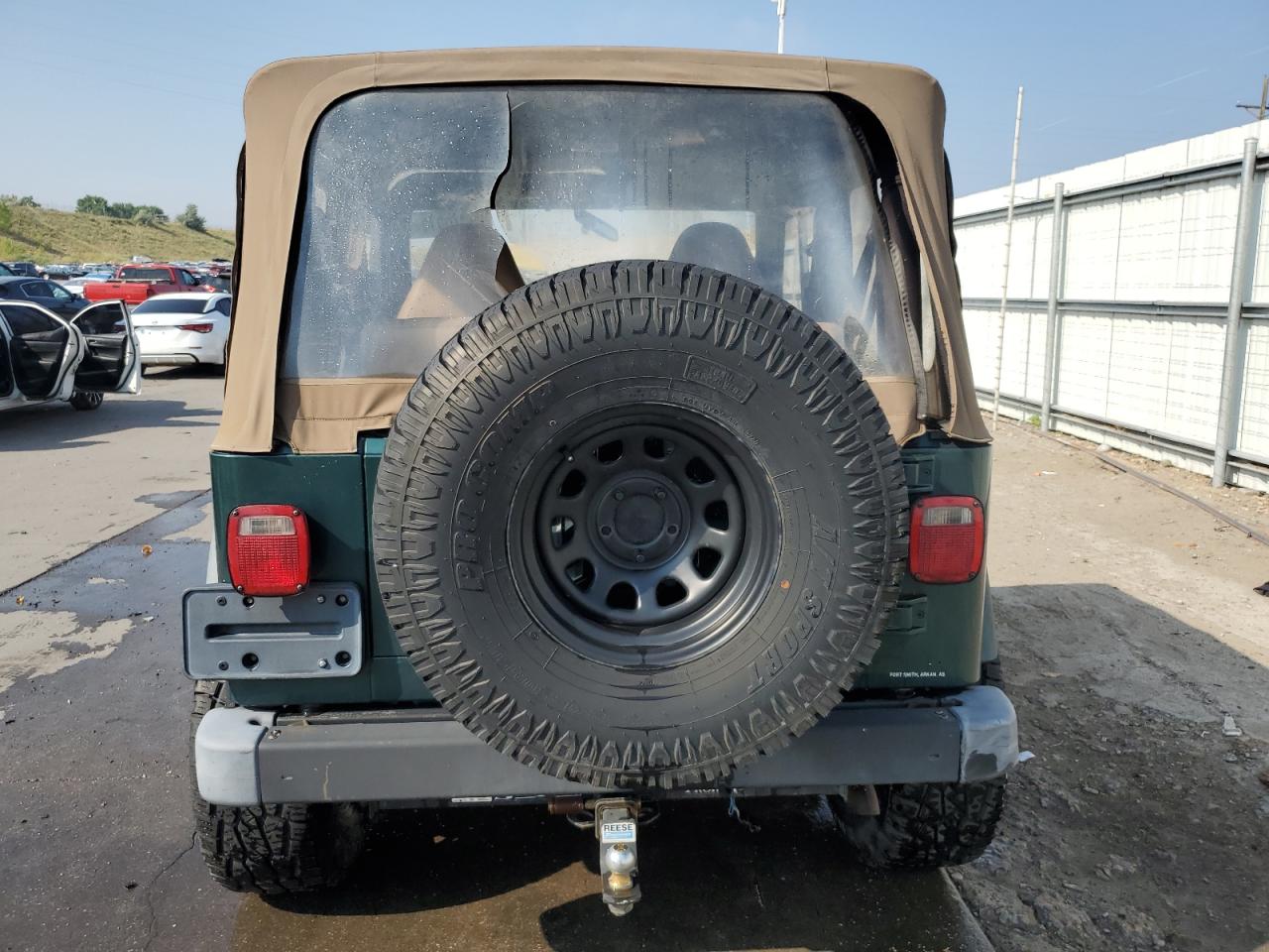 1999 Jeep Wrangler / Tj Se VIN: 1J4FY29PXXP454203 Lot: 64976515