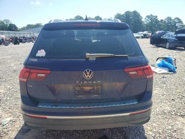  VOLKSWAGEN TIGUAN 2022 Синий