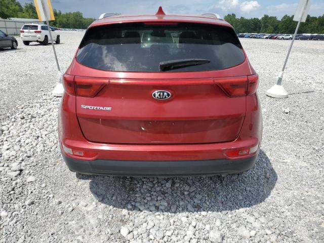  KIA SPORTAGE 2018 Czerwony