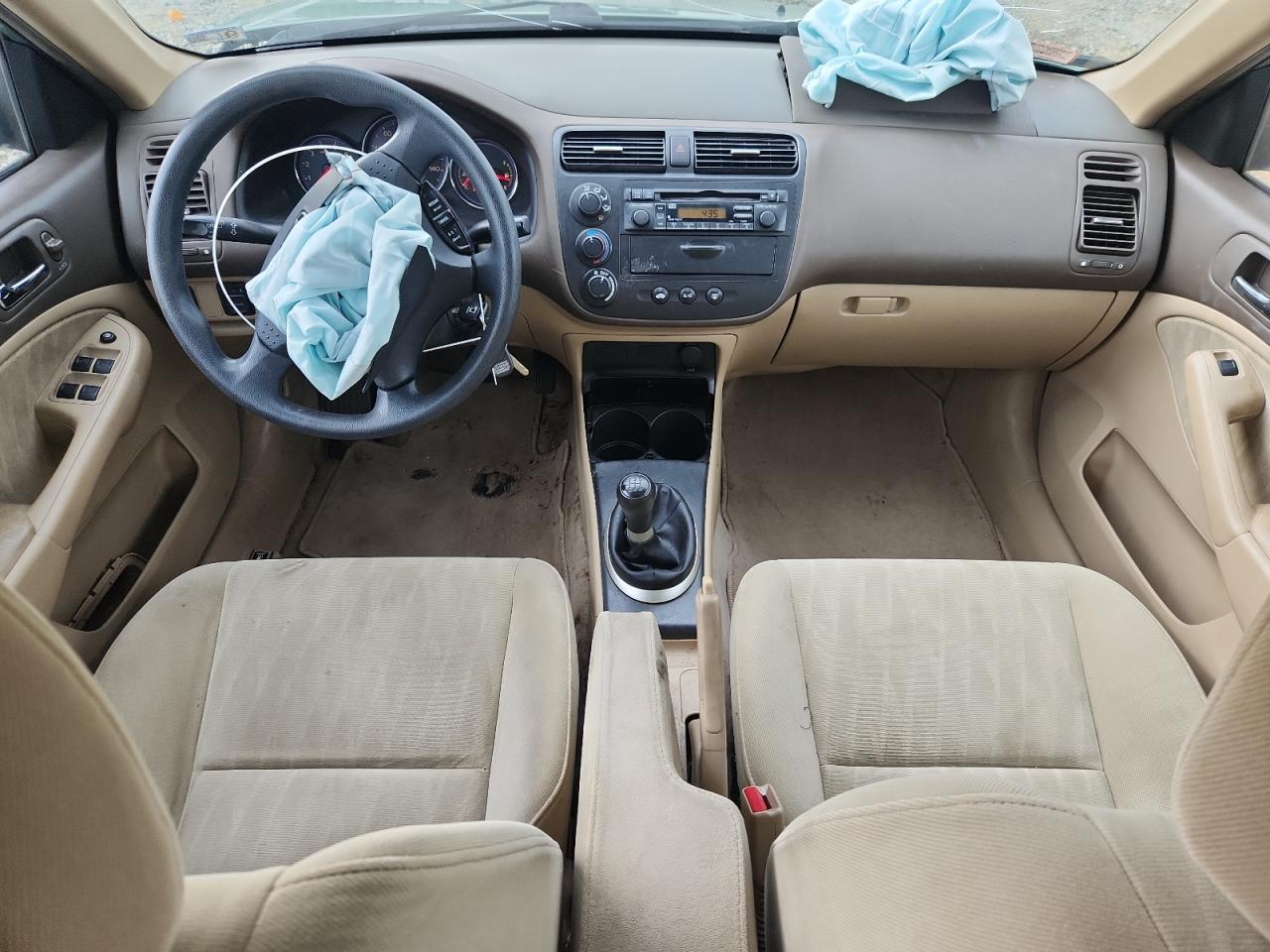 2004 Honda Civic Lx VIN: 1HGES15504L009524 Lot: 64811895