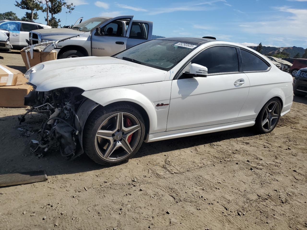 2013 Mercedes-Benz C 63 Amg VIN: WDDGJ7HB4DG092551 Lot: 65290605