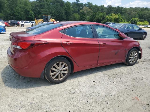 Sedans HYUNDAI ELANTRA 2015 Red
