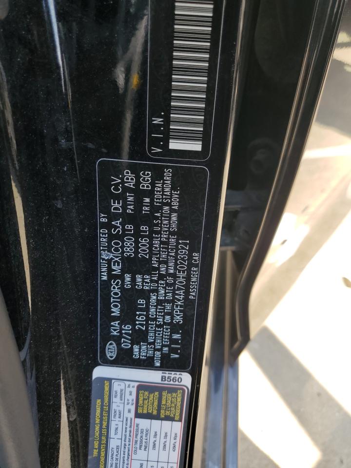 2017 Kia Forte Lx VIN: 3KPFK4A70HE023921 Lot: 64293095