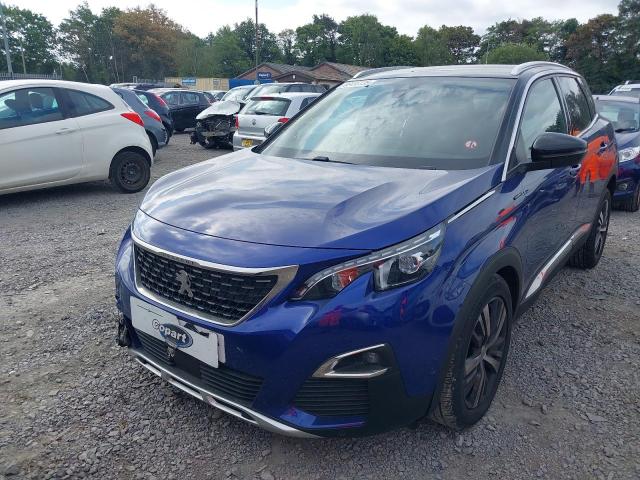 2019 PEUGEOT 3008 GT LINE BLUEHDI S/S  for sale at Copart WOLVERHAMPTON