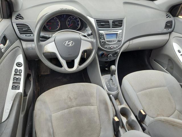  HYUNDAI ACCENT 2013 Красный