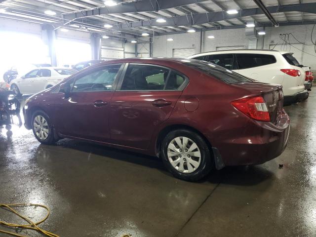  HONDA CIVIC 2012 Bordowy