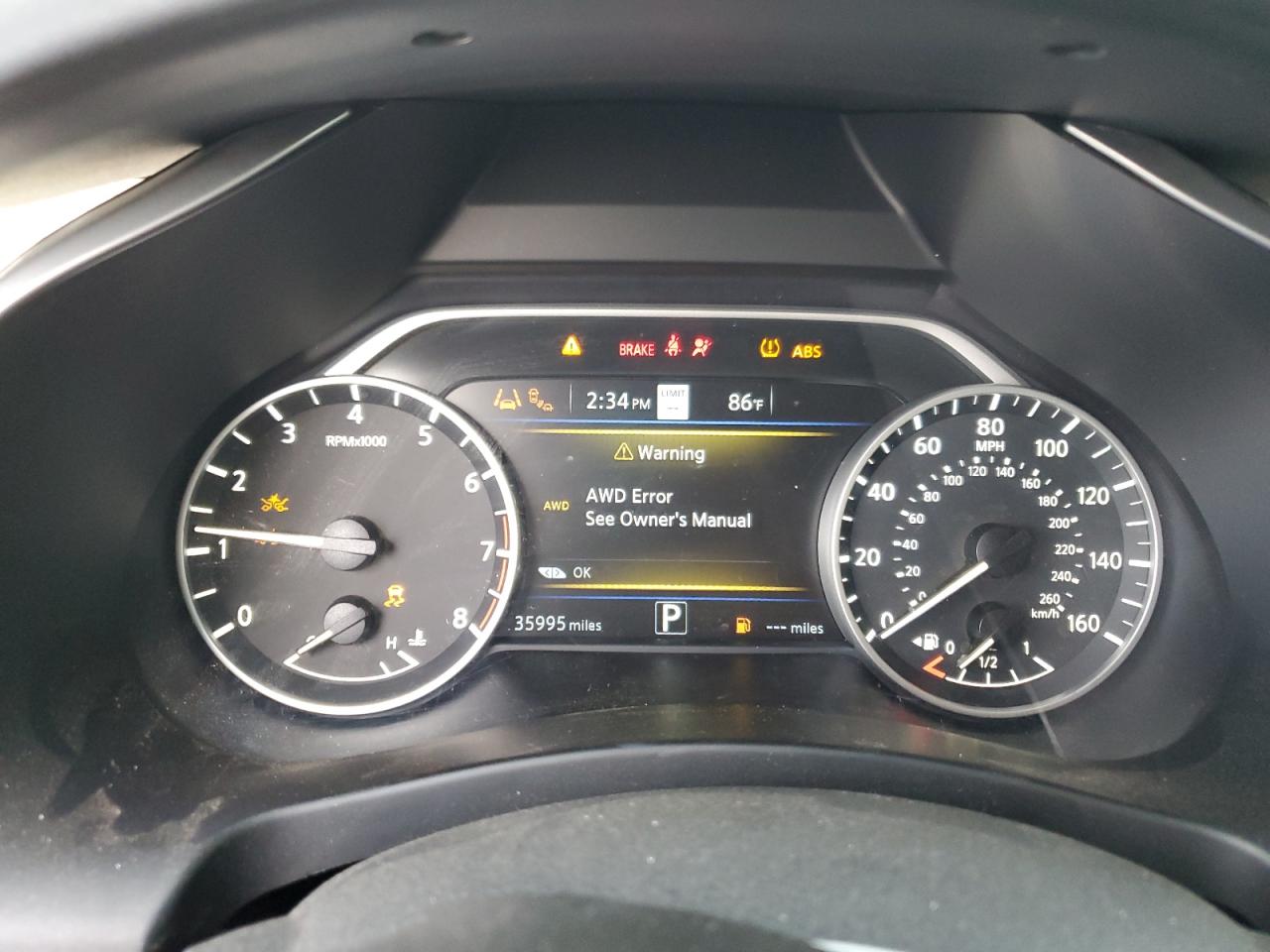 2021 Nissan Murano Sl VIN: 5N1AZ2CS4MC110360 Lot: 65220805