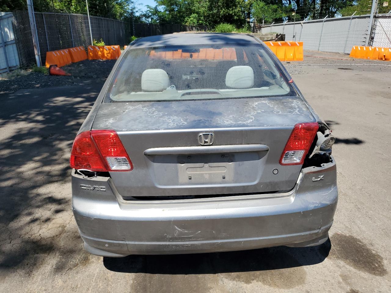 2004 Honda Civic Lx VIN: 2HGES15524H535148 Lot: 66428635