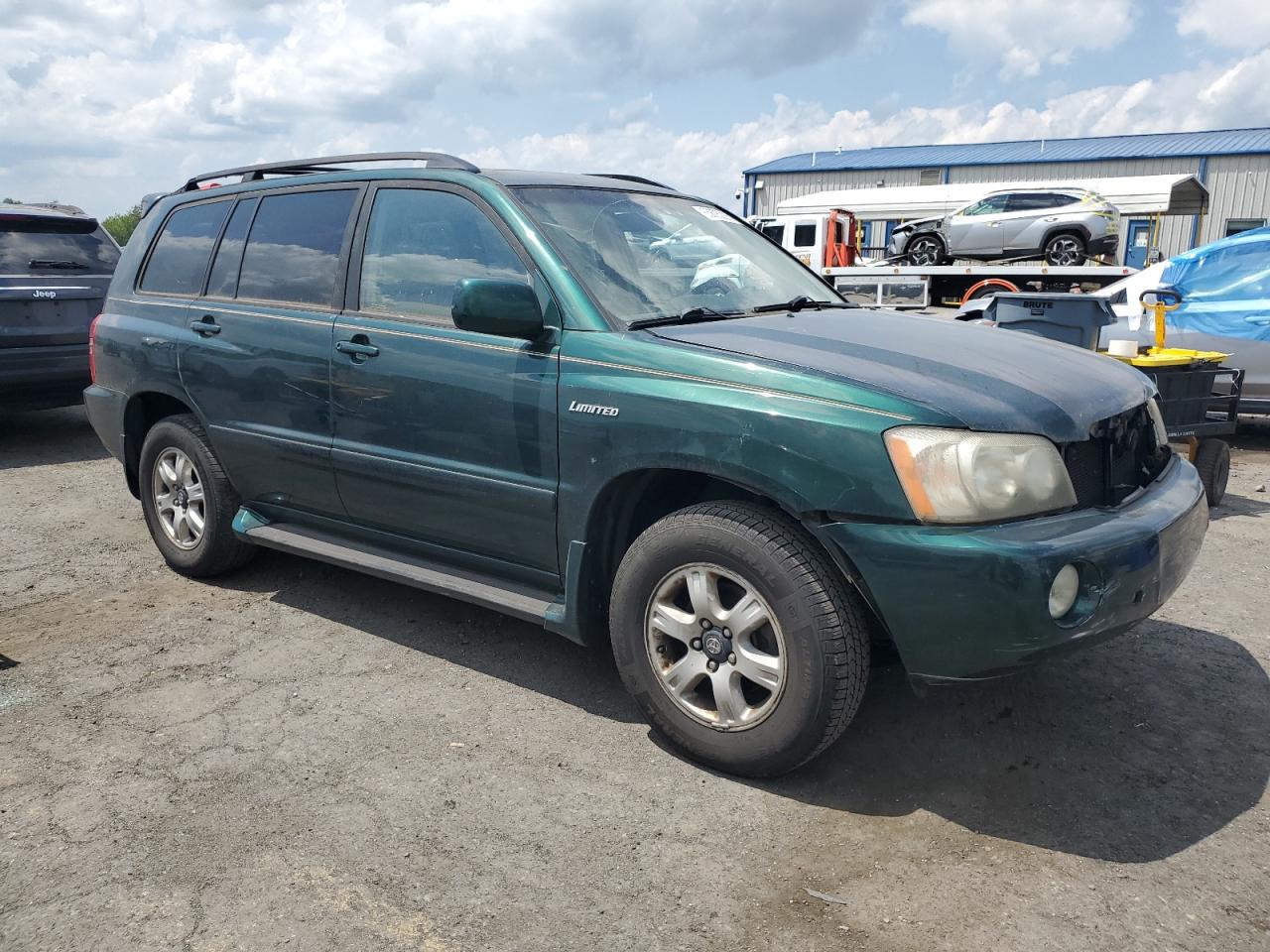 2003 Toyota Highlander Limited VIN: JTEHF21A030101771 Lot: 65805225