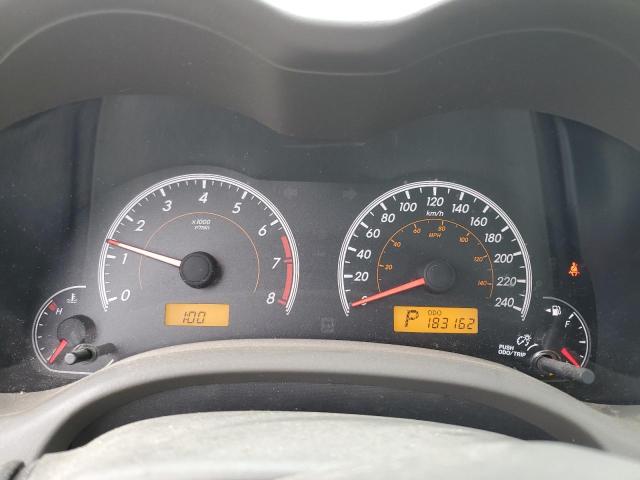 2009 TOYOTA COROLLA BASE  