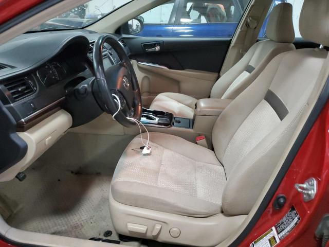 Sedans TOYOTA CAMRY 2014 Maroon