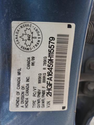 2009 HONDA CIVIC DX-G  