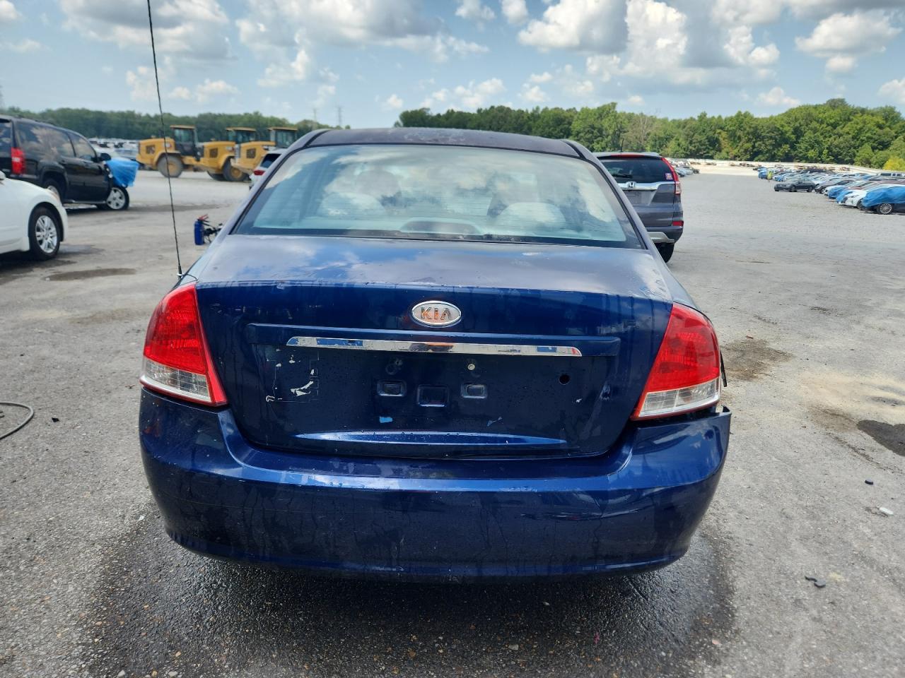 2007 Kia Spectra Ex VIN: KNAFE121775470432 Lot: 66840275