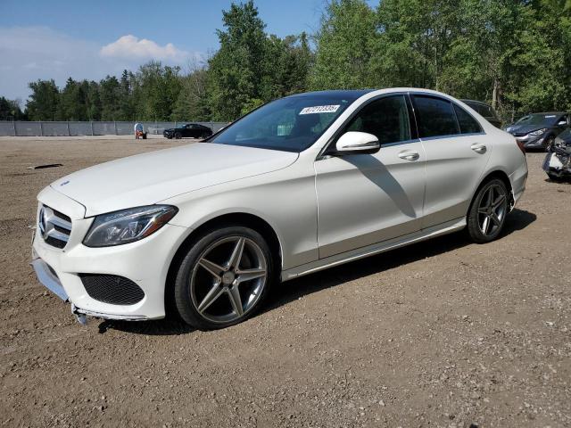 2015 MERCEDES-BENZ C 300 4MATIC   for sale at Copart ON - COOKSTOWN