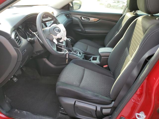  NISSAN ROGUE 2017 Czerwony