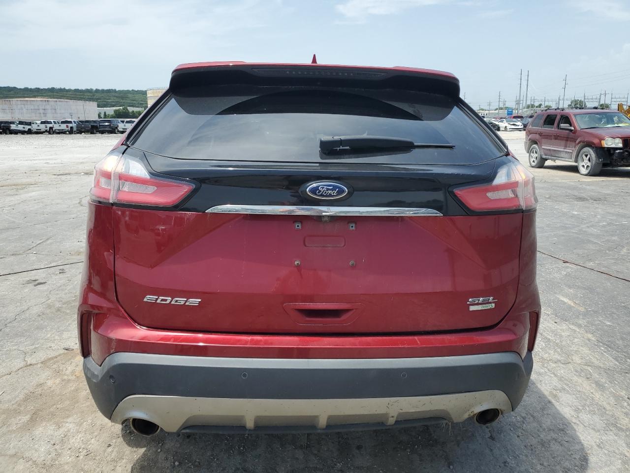 2019 Ford Edge Sel VIN: 2FMPK3J96KBC19999 Lot: 64741275