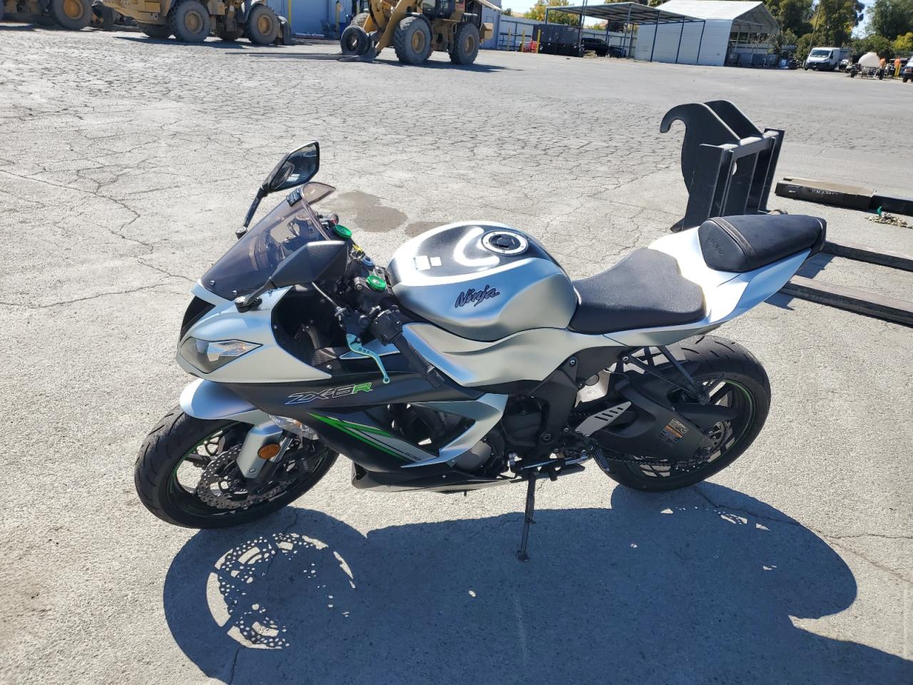 2018 Kawasaki Ninja ZX-6R ABS at CA - Martinez, Copart lot