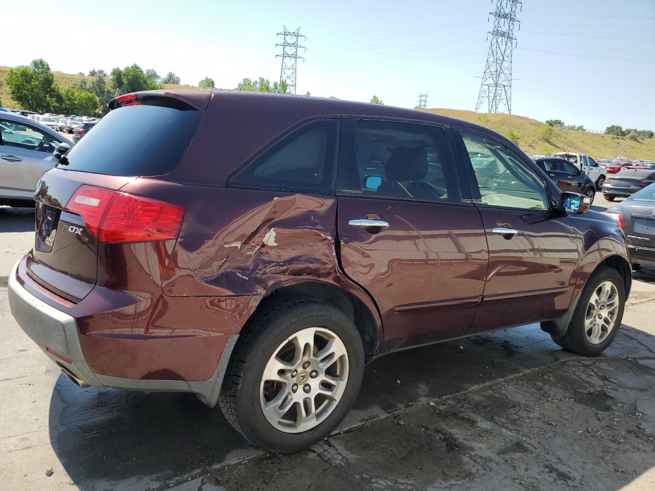 2007 Acura Mdx VIN: 2HNYD28277H536940 Lot: 64902335